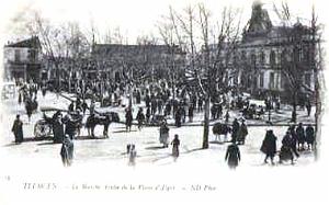 TLEMCEN LE MARCHE DE LA PLACE D ALGER